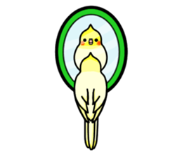 Lovely Parrot sticker #15874818