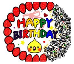 Lovely Parrot sticker #15874822