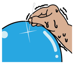 Fat hand sticker #15875180