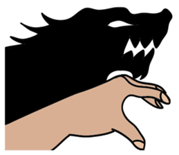 Fat hand sticker #15875188