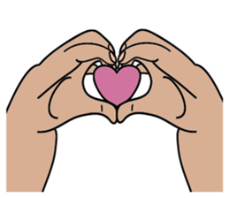 Fat hand sticker #15875193