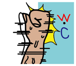 Fat hand sticker #15875208