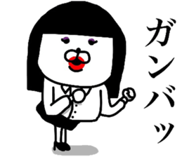 YOU LOVE BEAR(COOL WOM@N) sticker #15875657