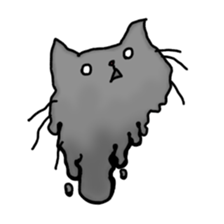 Haimaru cat hungry sticker sticker #15875834