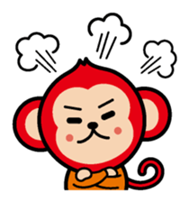 Locksmith's monkey and a cute cat sticker #15875875