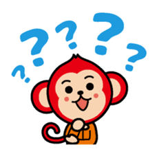 Locksmith's monkey and a cute cat sticker #15875884