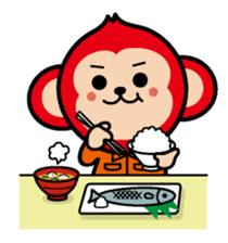 Locksmith's monkey and a cute cat sticker #15875899