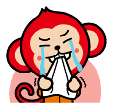 Locksmith's monkey and a cute cat sticker #15875900