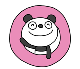 The Marshmallow panda 4 (Spring) sticker #15875968