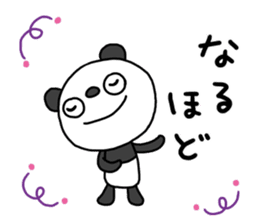 The Marshmallow panda 4 (Spring) sticker #15875970