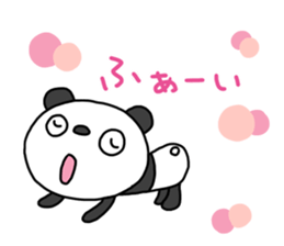 The Marshmallow panda 4 (Spring) sticker #15875972