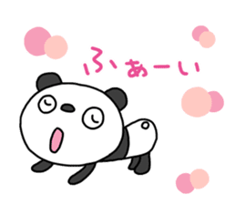 The Marshmallow panda 4 (Spring) sticker #15875972