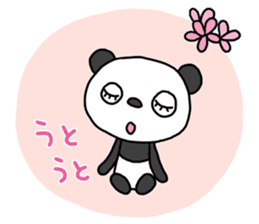 The Marshmallow panda 4 (Spring) sticker #15875984