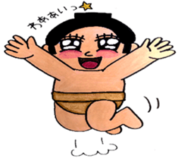 osumo-san 2 sticker #15876284