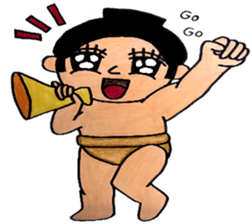 osumo-san 2 sticker #15876285