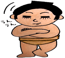 osumo-san 2 sticker #15876295