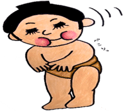 osumo-san 2 sticker #15876296