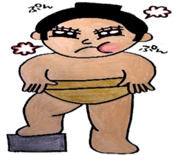 osumo-san 2 sticker #15876301