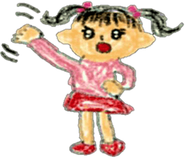 Kindergartener aya-chan sticker #15876650