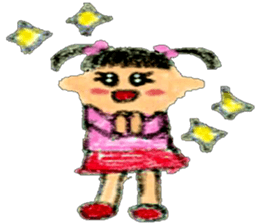 Kindergartener aya-chan sticker #15876652