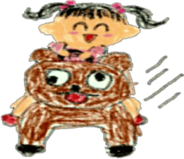 Kindergartener aya-chan sticker #15876669