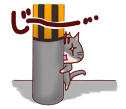 The days of the cat's king sticker #15876743