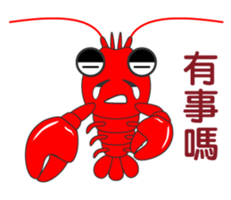 Crayfish life sticker #15876686