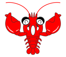 Crayfish life sticker #15876692
