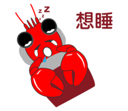 Crayfish life sticker #15876695