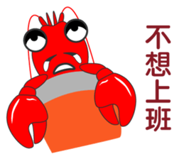 Crayfish life sticker #15876697