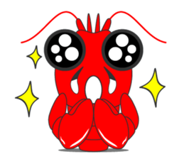 Crayfish life sticker #15876698