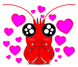 Crayfish life sticker #15876699