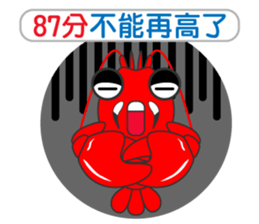 Crayfish life sticker #15876703