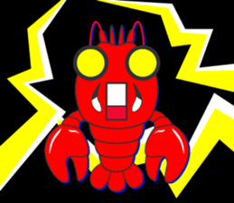 Crayfish life sticker #15876705