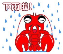 Crayfish life sticker #15876707