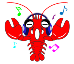 Crayfish life sticker #15876710
