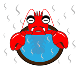 Crayfish life sticker #15876717
