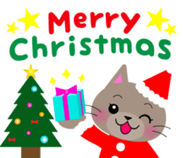 Lovely Russian Blue cat sticker #15876770