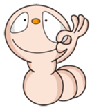 Insect and Chicken sticker #15876914