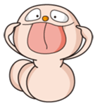 Insect and Chicken sticker #15876928