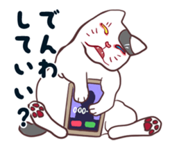 odd eye cat "KOUME" sticker #15876964