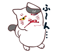 odd eye cat "KOUME" sticker #15876975