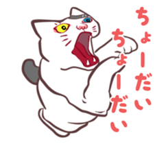 odd eye cat "KOUME" sticker #15876976