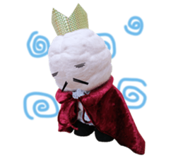 brain king sticker #15876987