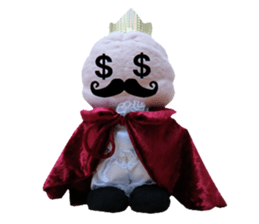 brain king sticker #15876997