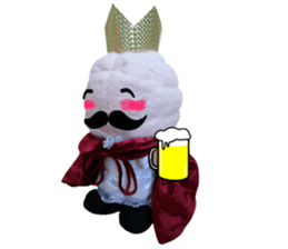 brain king sticker #15877002