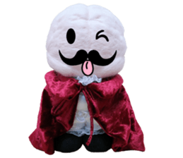 brain king sticker #15877009