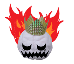 brain king sticker #15877013