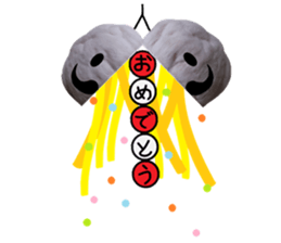 brain king sticker #15877016