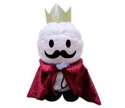 brain king sticker #15877017